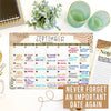 Boho Magnetic Calendar | Dry-Erase | Calendars & Planners