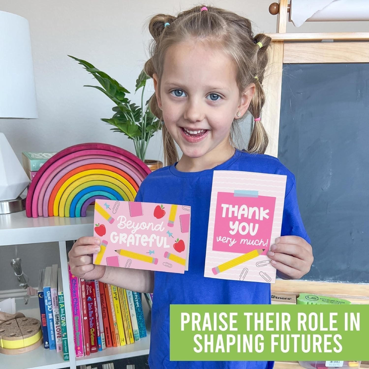 Teacher Thank You Cards | Set of 24 | 4" x 6"