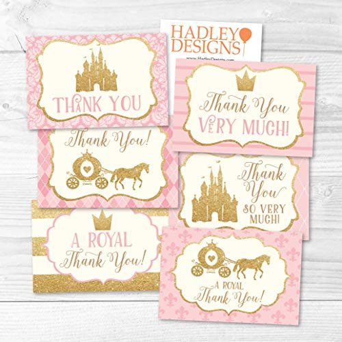 Folded Thank You Cards | Set of 24 | Kid's Party