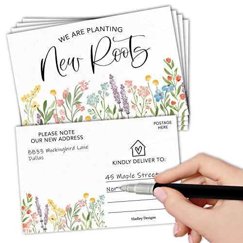 We've Moved Postcards | Set of 50 | Greeting Cards
