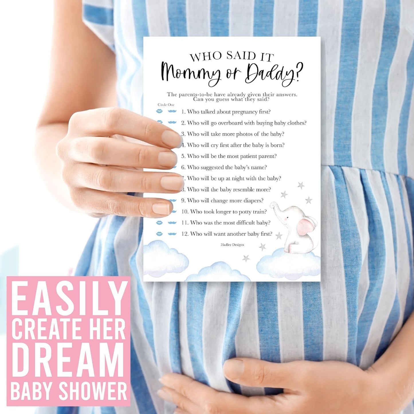 40 Elephant Baby Shower Games Boy - Baby Games For Baby Shower Bingo Games Boy, Guess Who Mommy Or Daddy Baby Shower Game, The Price Is Right Baby Shower Game, Hilarious Baby Shower Games Dad Jokes