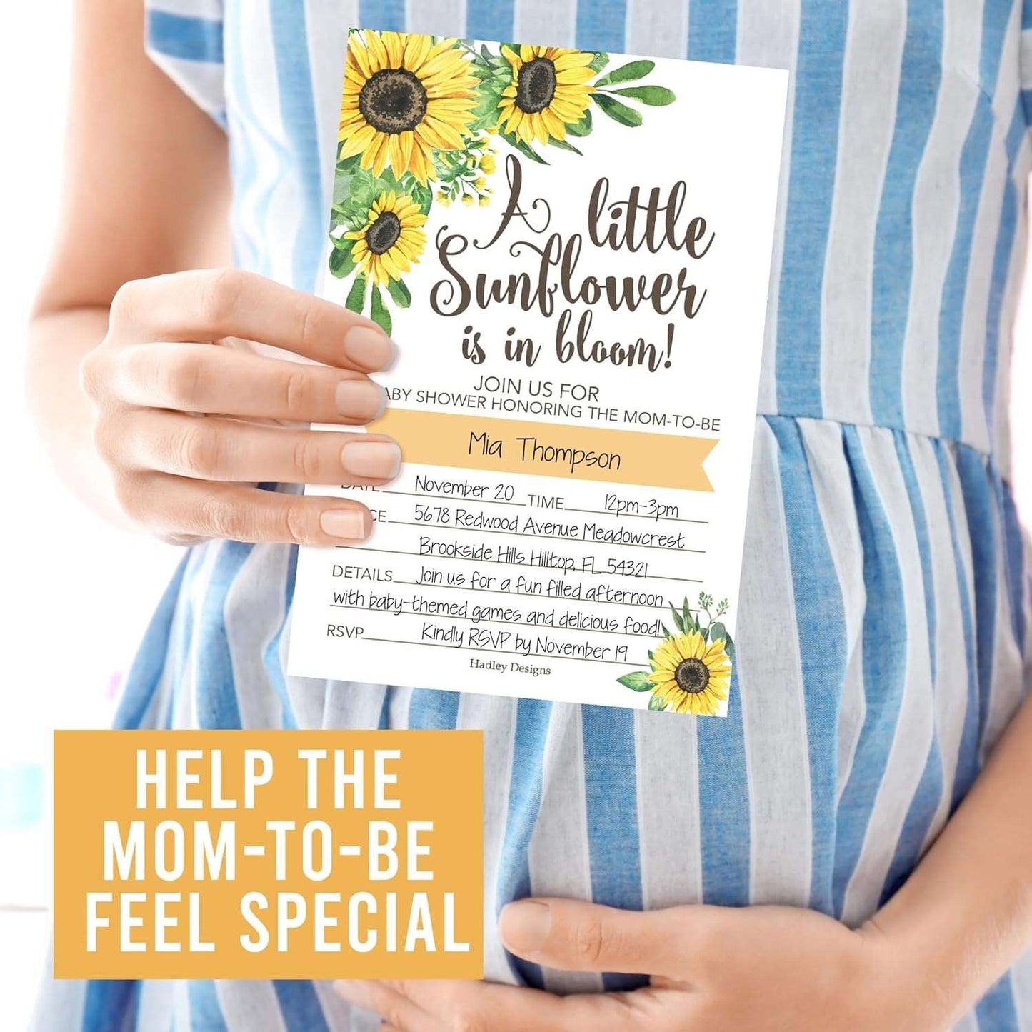 15 Sunflower Baby Shower Invitations For Girl - Baby Girl Baby Shower Invites For Girl Baby Shower Invitations, Baby Girl Shower Invitations, Invitations For Baby Shower Girl, Baby Invitations