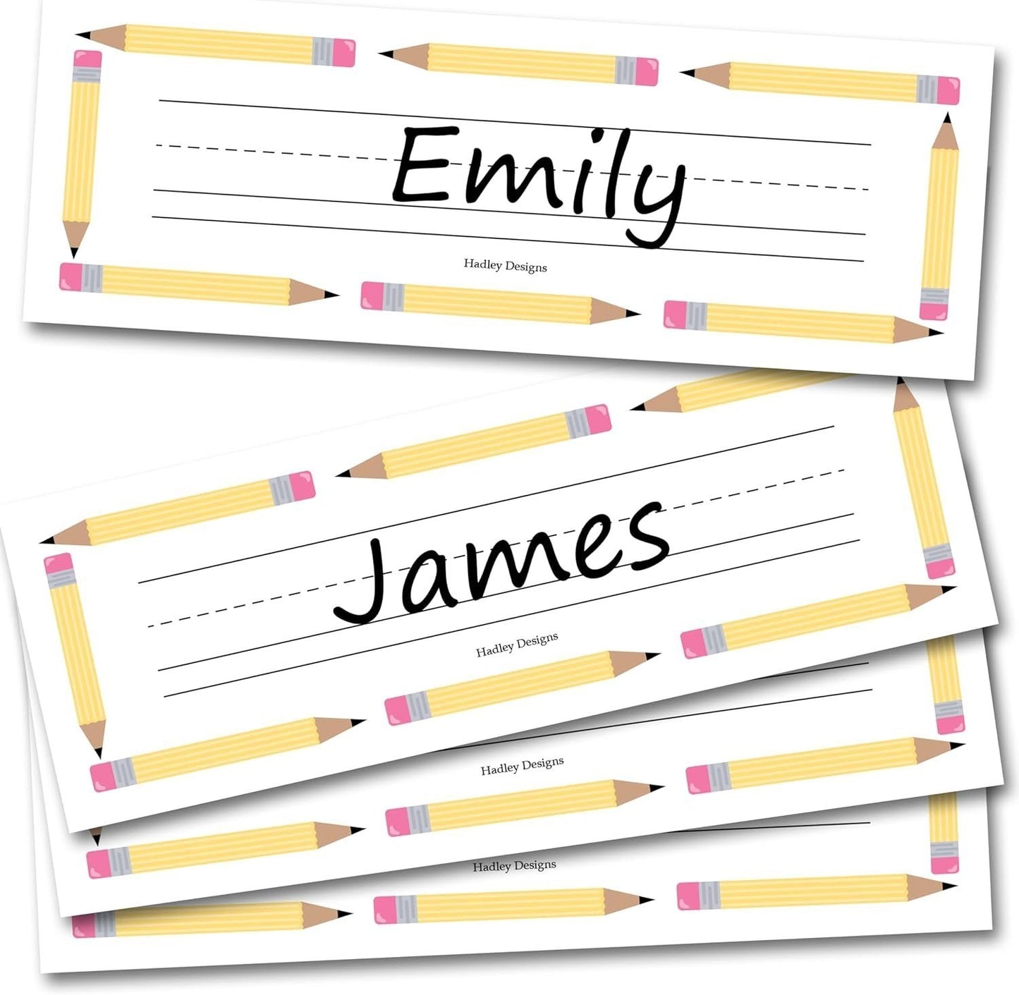 Pencils Classsroom Labels | Set of 25 | Classroom Supplies