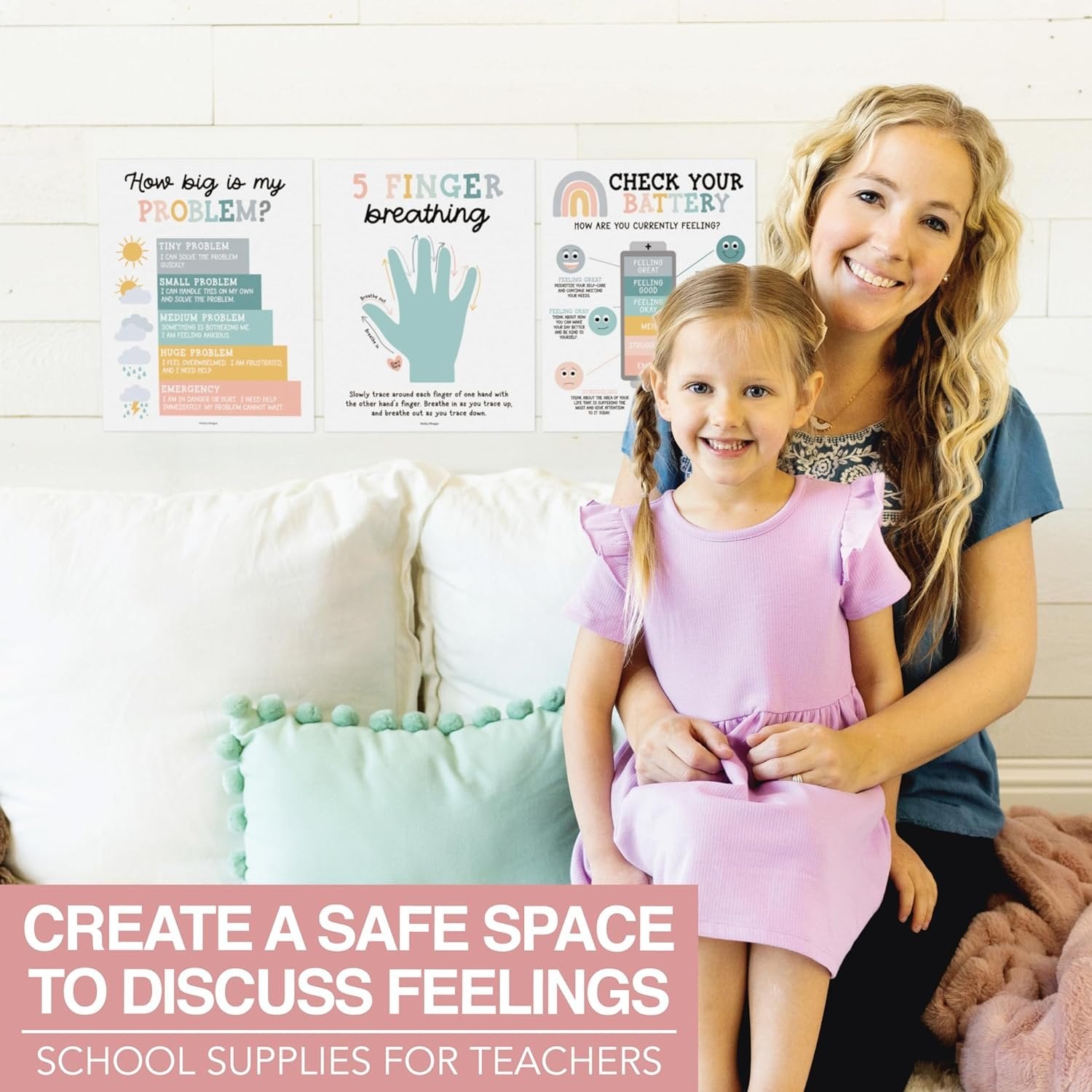 Calming Corner Posters | Set of 9 | Classroom Decor - SAMPLE