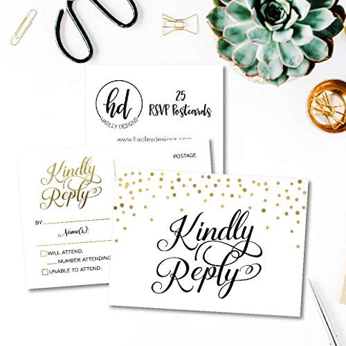 RSVP Postcards | Set of 25 | Greeting Cards