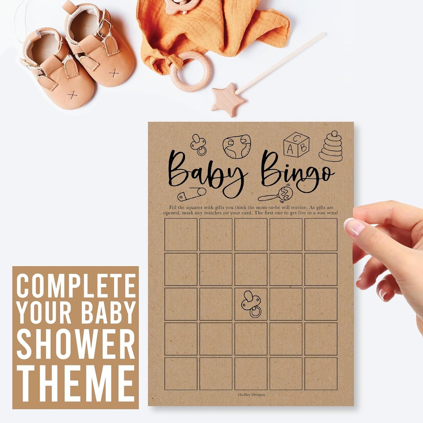 20 Rustic Baby Shower Games Gender Neutral - Hilarious Baby Shower Games For Girl, Funny Baby Shower Games Boy, Baby Girl Baby Shower Bingo Game Girl, Baby Games For Baby Shower Tradition Cards