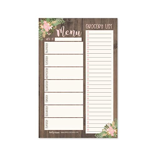 Meal Planners | 25 Sheets | Home Organization