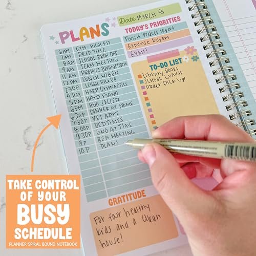 Daily Planner | Undated | Calendars & Planners - SAMPLE