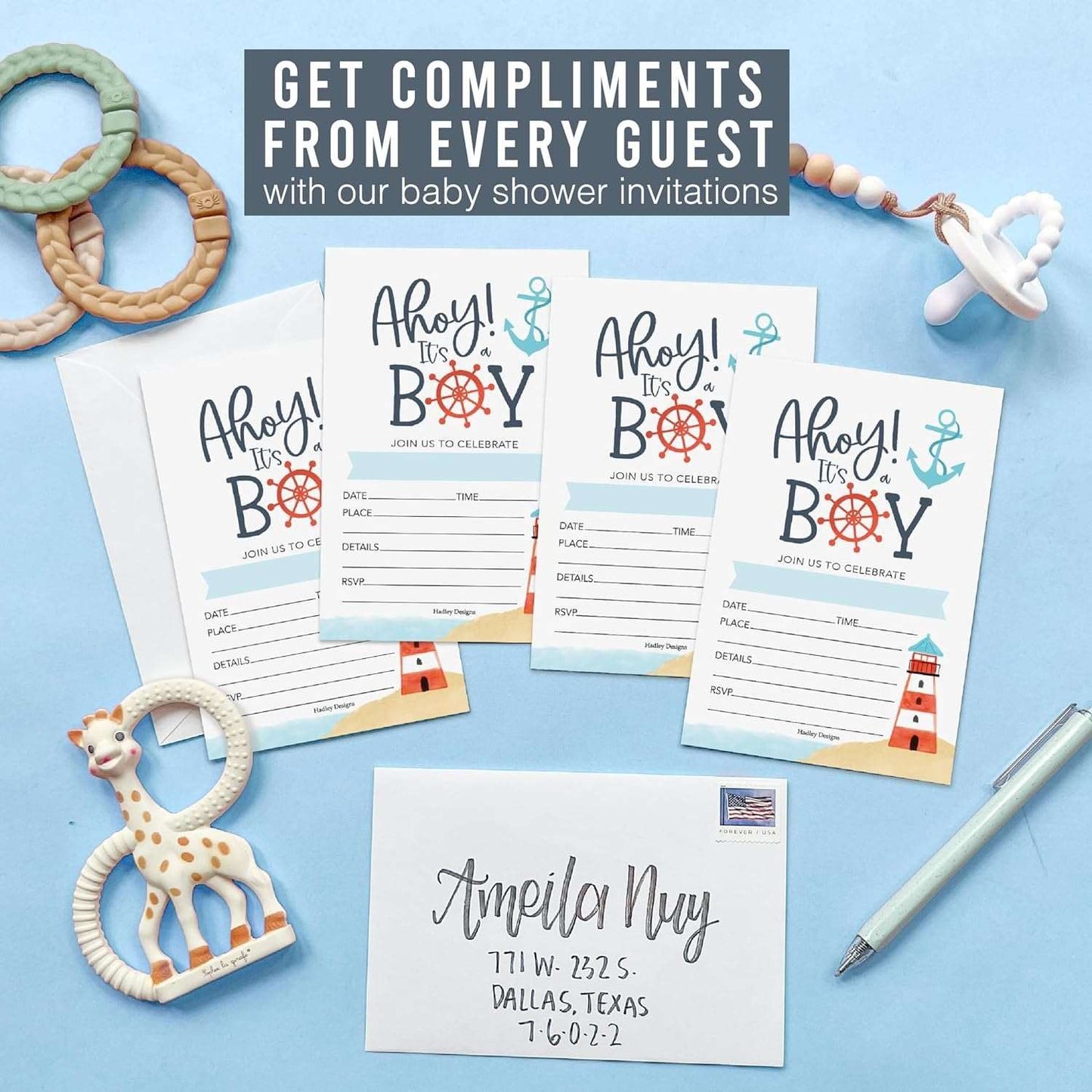 15 Nautical Baby Shower Invitations For Boy Baby Shower Ideas - Boy Baby Shower Invites For Boy, Boy Baby Shower Invitations Boy With Diaper Raffle, Baby Boy Shower Invitations, Baby Invitations