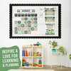 Farmhouse Boho Classroom Calendar | Bulletin Board | Classroom Supplies