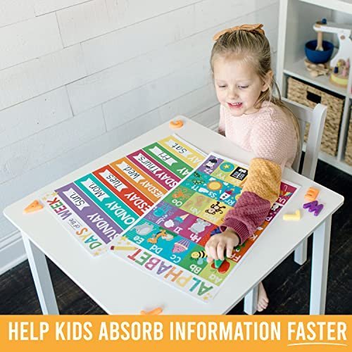 PreK Educational Posters | Set of 16 | Classroom Supplies