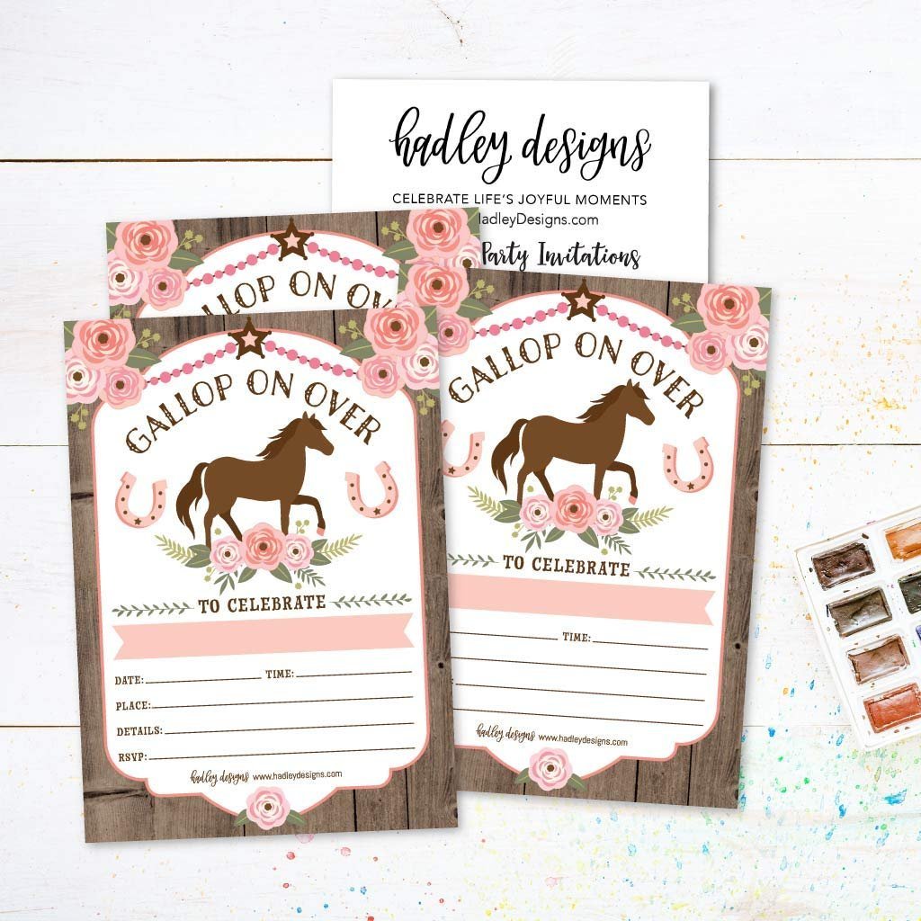 Birthday Girl Invitations | Set of 25 | Kid's Party