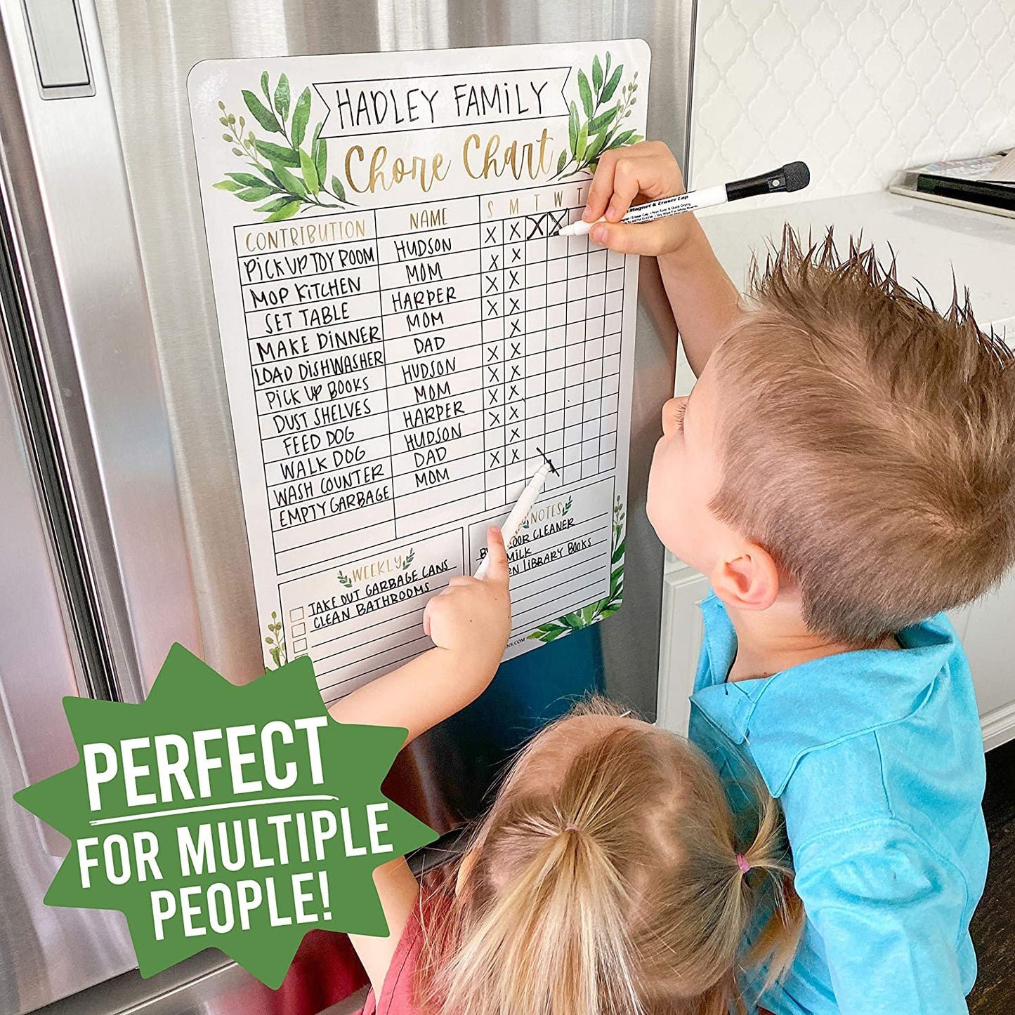 Family Chore Charts | Home Organization | Charts & Posters