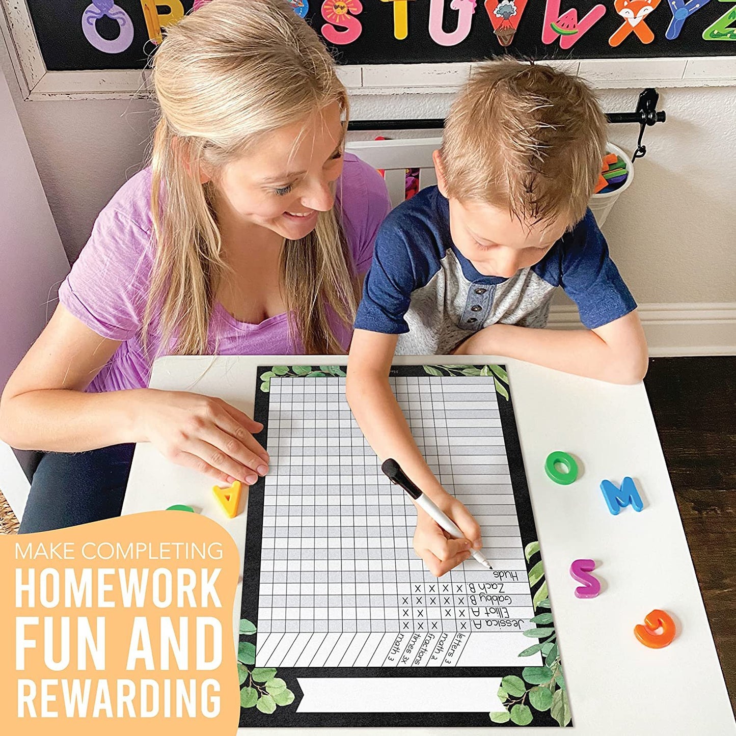 Farmhouse Homework Trackers