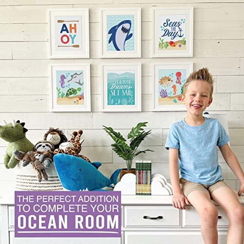 Ocean Children's Wall Art | Set of 6 | Home Decor