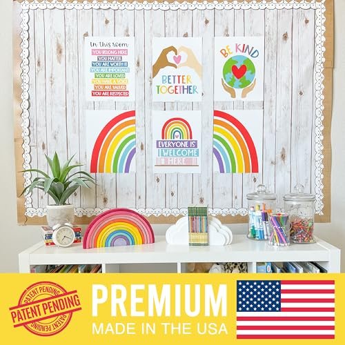 Colorful Rainbow Diversity Posters | Set of 6 | Educational Posters