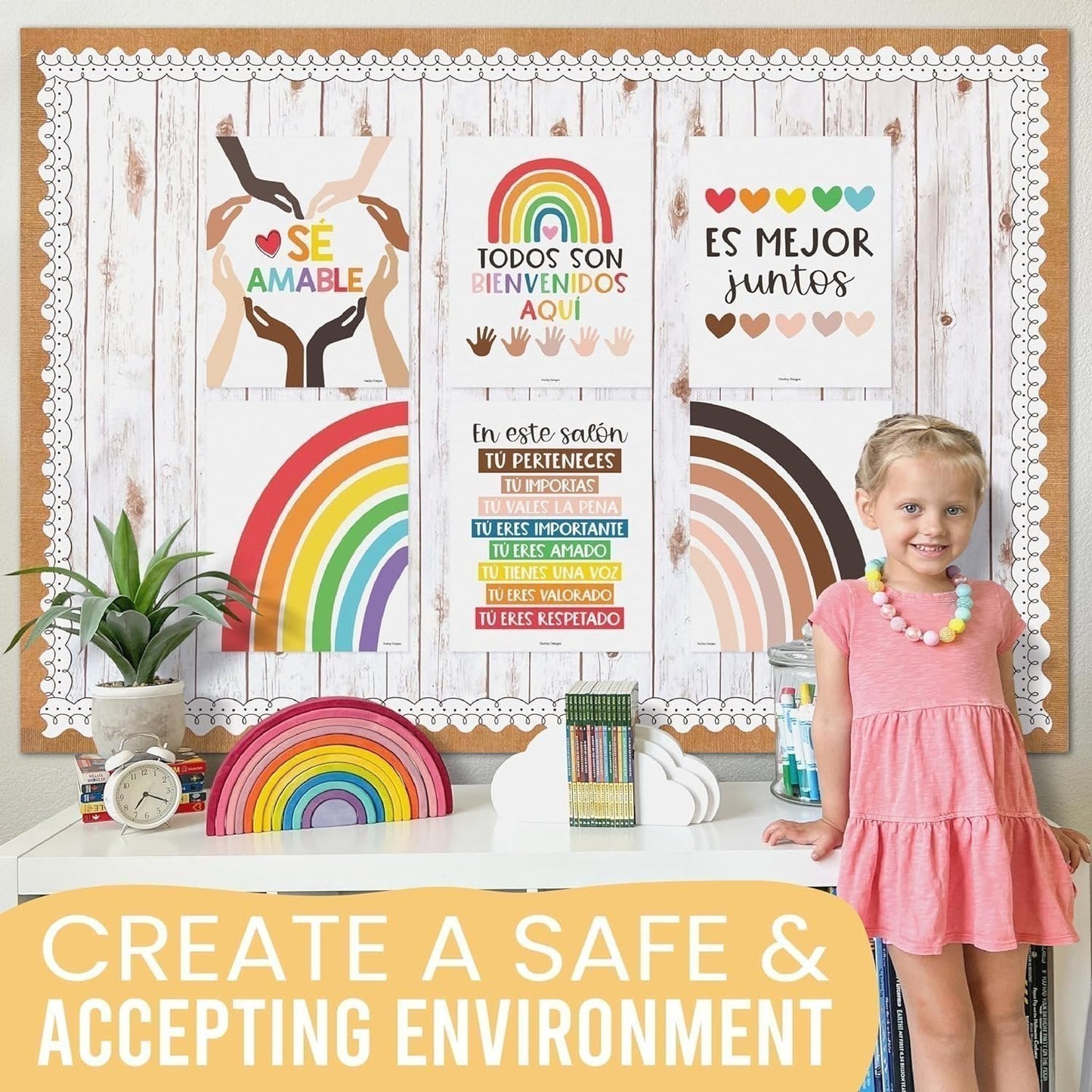 Spanish Diversity Posters | Set of 6 | Spanish Educational Supplies