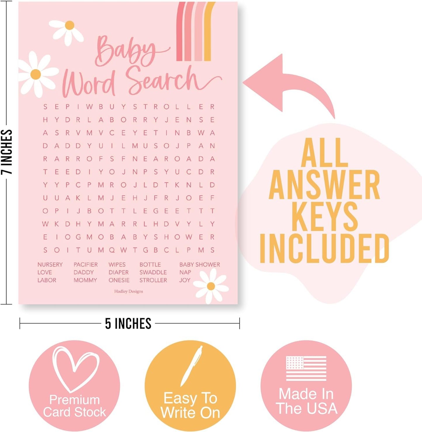 20 Retro Baby Shower Games For Girl - Hilarious Baby Shower Games Girl, Guess Who Mommy Or Daddy Baby Shower Game, Baby Girl Baby Shower Word Search Game, Baby Girl Baby Shower Games Funny