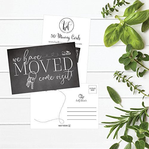 We've Moved Postcards | Set of 50 | Greeting Cards