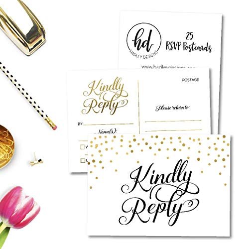 RSVP Postcards | Set of 25 | Greeting Cards