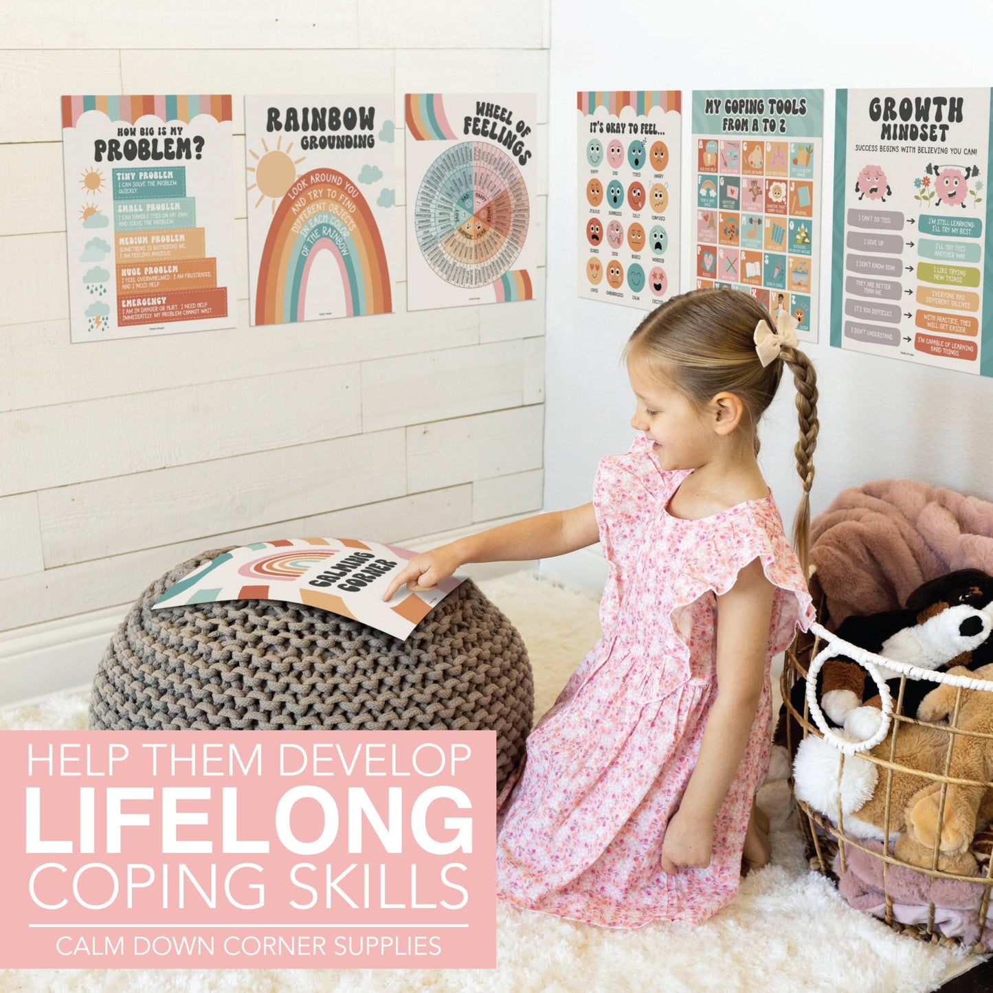 Calming Corner Posters | Set of 9 | Classroom Decor