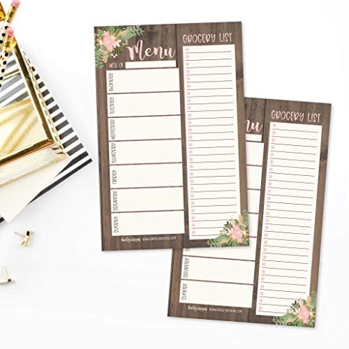 Meal Planners | 25 Sheets | Home Organization