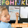Boho Rainbow Kids Reward Sticker Charts and Day and Night Routine Charts Bundle