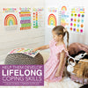 16 Laminated Colorful Prek and Kindergarten Posters and 8 Calming Corner Posters for Classroom or Home