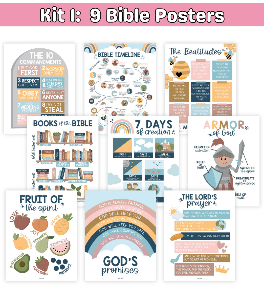 Ultimate Faith And Learning Kit - Hadley Designs Prek