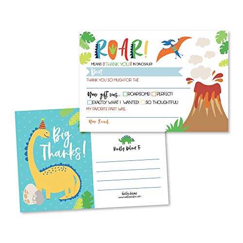 Kid's Party Thank You Postcards