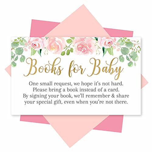 Floral Book Request Cards