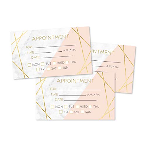 Marble Appointment Cards