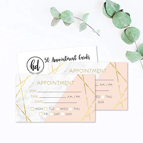 Marble Appointment Cards