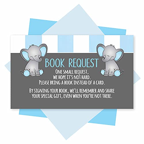Elephant Book Request Cards