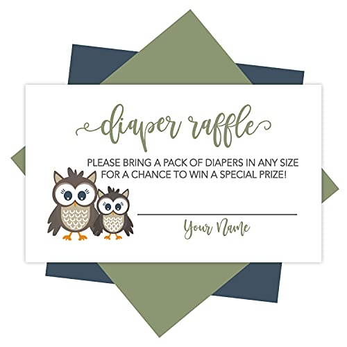 Diaper Raffle Cards