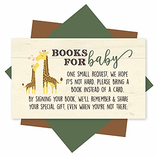 Giraffe Book Request Cards