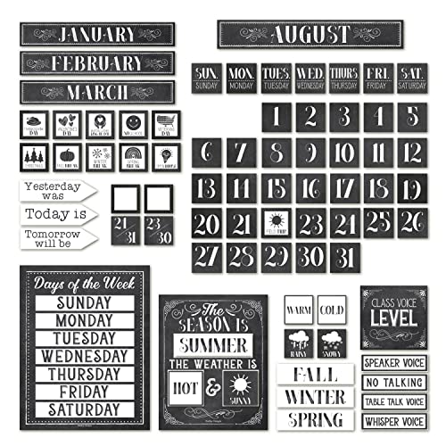 Rustic Classroom Calendar