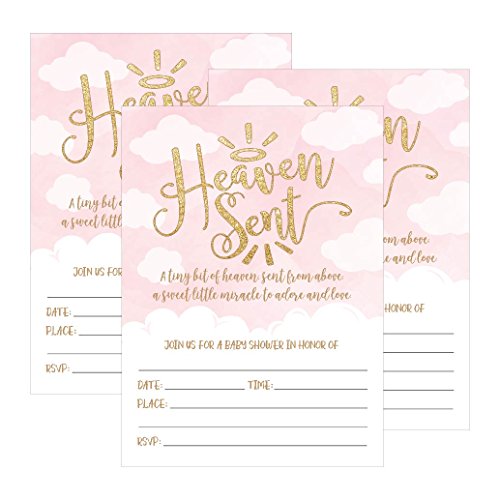 Baby Shower Invitations Shop by Theme | Pink