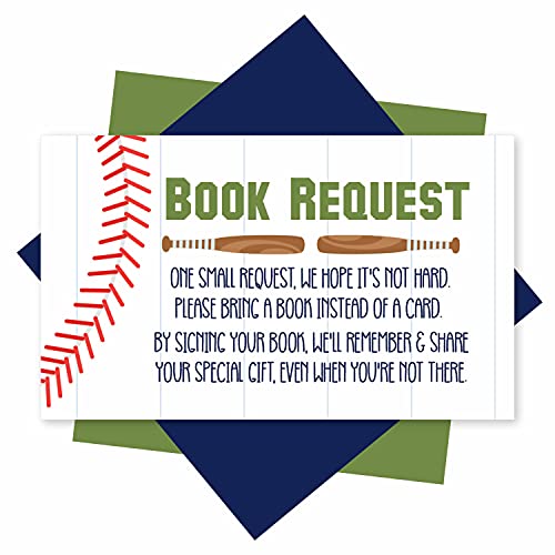 Baseball Book Request Cards
