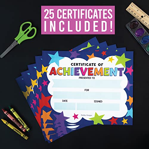 Colorful Bright Certificate of Achievement