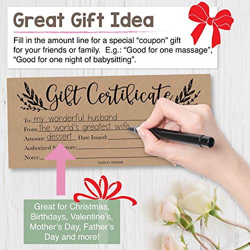 Gift Certificates