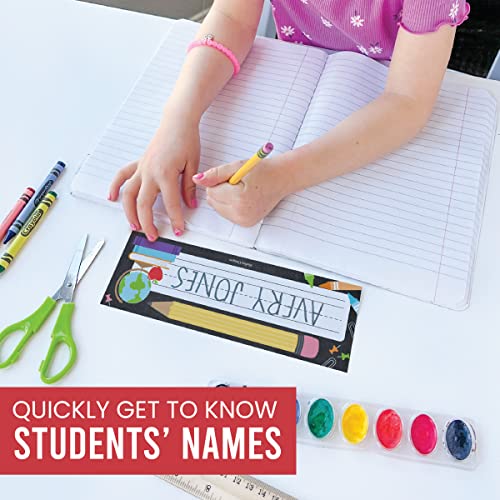 Colorful Chalk Classroom Labels