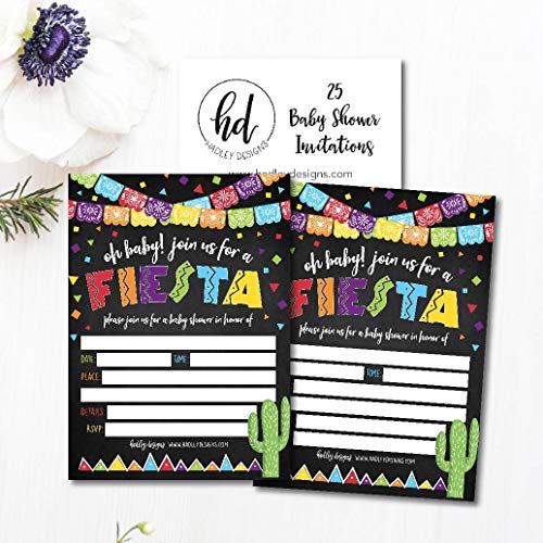 Fiesta Baby Shower Invitation