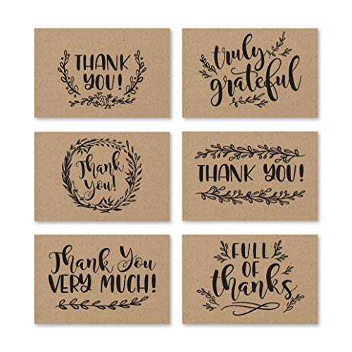 Folded Thank You Cards