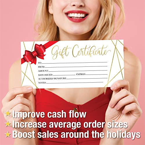 Gold Gift Certificates