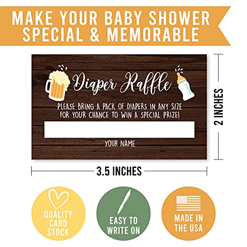 Diaper Raffle Cards