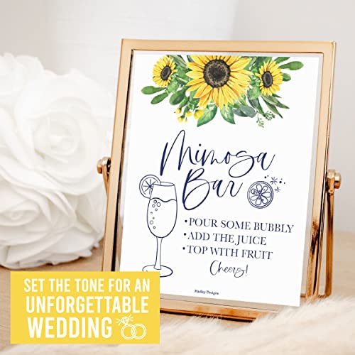 Sunflower Wedding Signs & Decor