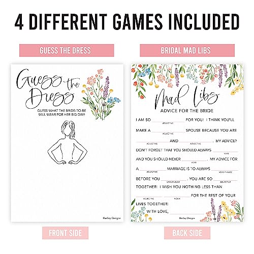 Wildflower Bridal Shower Games