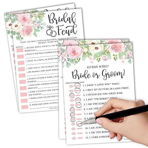 Wedding Games Shop by Theme | Blush Floral