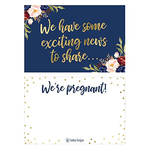 Pregnancy Announcement Postcards